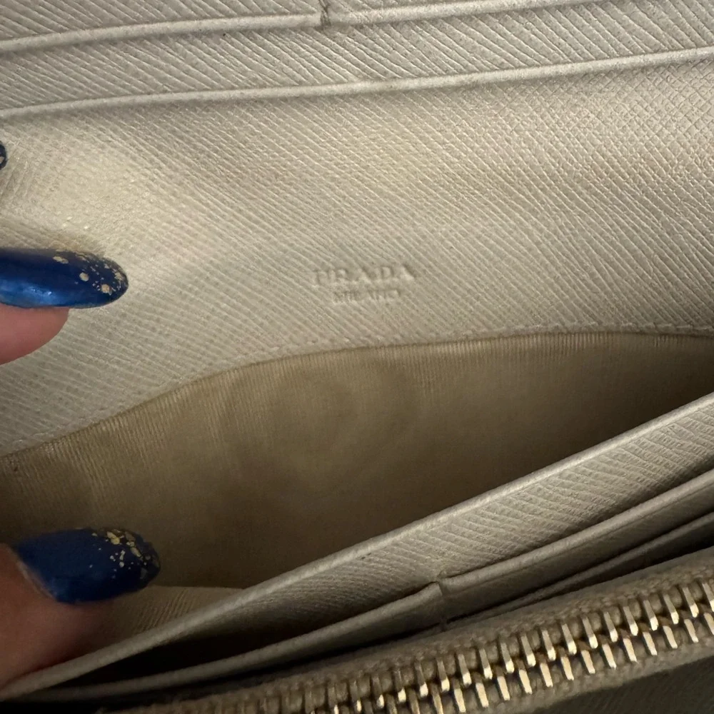 Prada handpainted Artistic Multicolor Wallet - Picture 11 of 17